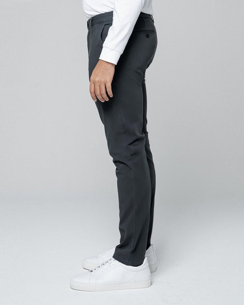 Charcoal | Tech Chino Pants