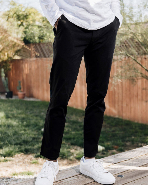Black Chinos with Black Polo Outfits 35 ideas  outfits  Lookastic